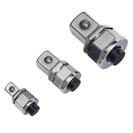 Alloid. Набор переходников под ключ трещоточный. 1/4",3/8",1/2"
