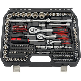 Набор инструмента комбинированный 1/4",3/8",1/2" 216ед. СТАНДАРТ ST-0216