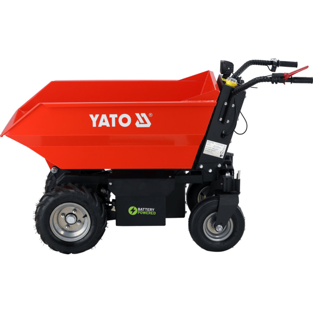 Самоскид-міні YATO P= 1 кВт, від акумул. свинц-кисл- 48 В, 32 АГод  вантажопід- 500 кг, швидк.- 5,3