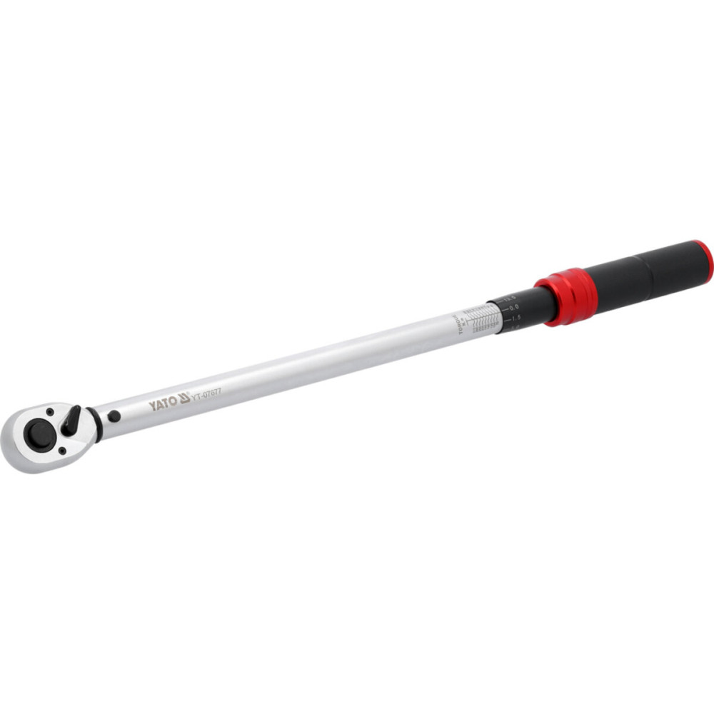 Ключ динамометричний YATO : квадрат 1/2", F= 60- 330 Нм, L= 545- 565 мм [6]