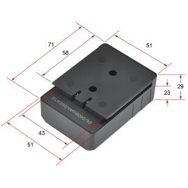 Акумулятор до YT-30415 YATO Li-Ion 3.7 V, ємність- 2.4 АГод  [100]