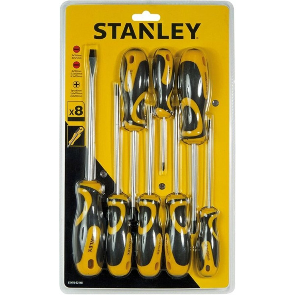 Набір викруток STANLEY ESSENTIAL 8 Од.