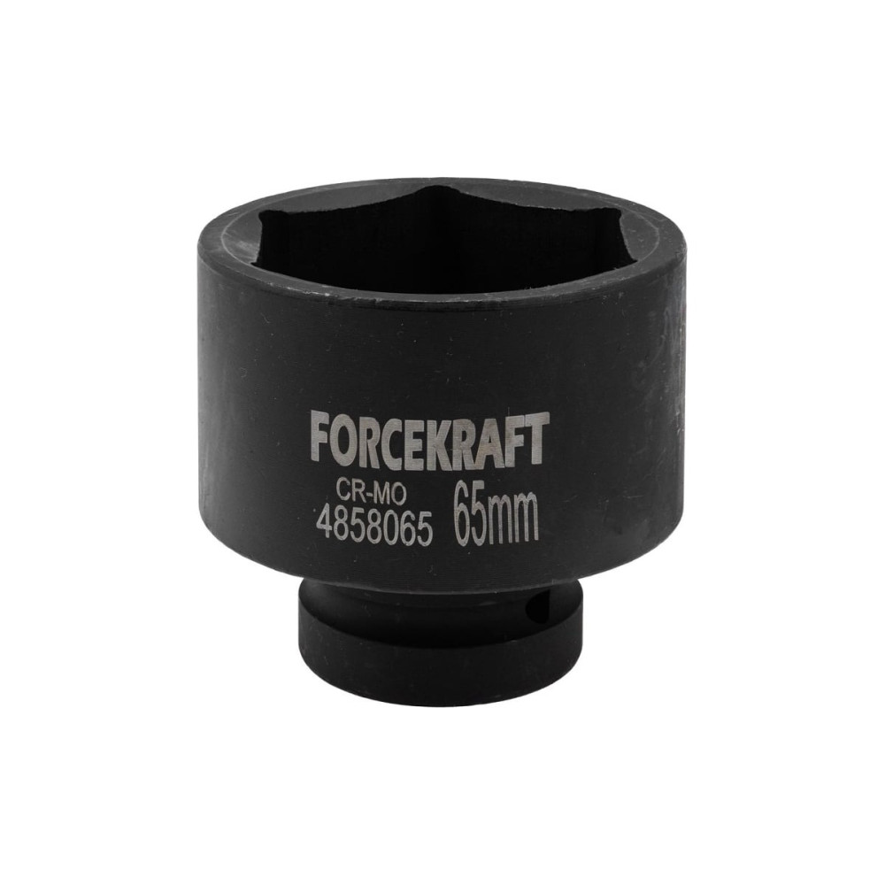 Головка торцева ударна 1" 65 мм (6-гр.) FORCEKRAFT FK-4858065