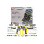 Набір інструменту комбінований 65 пр. 1/4", 3/8" (6-гр.) (4-24 мм) FORCEKRAFT FK-3651
