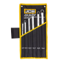 Набір накидних прямих подовжених ключів 6 пр. в чохлі (8-21 мм) JCB Tools JCB-50622P