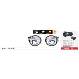 Фары доп.модель Toyota RAV-4 2003-05/TY4613-LED/12V10W+3W+3W/FOG+DRL+TURN/эл.проводка