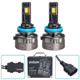Лампы PULSO LF4-H11/H8/H9/H16/Flip Chip/12V/300W/100000Lm/6000k