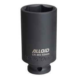 Alloid.Торцевая головка ударная высокая 1/2", 32 мм.