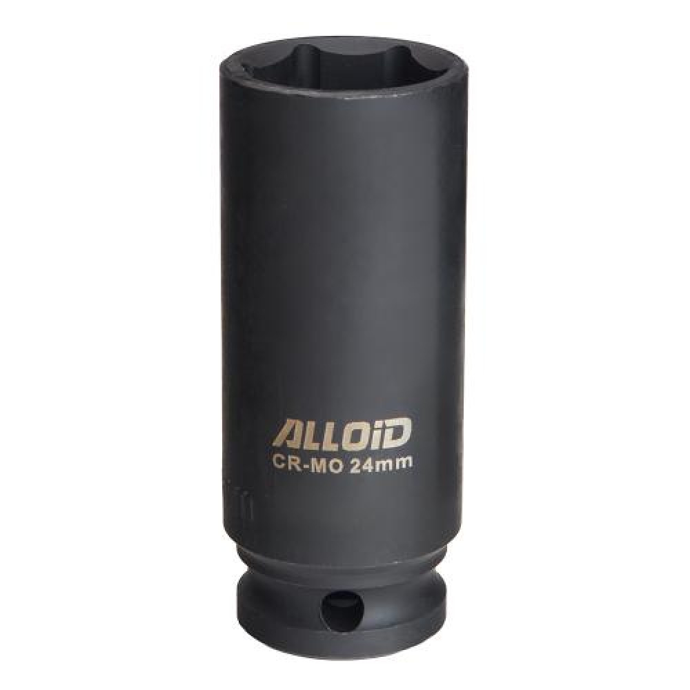 Alloid.Торцевая головка ударная высокая 1/2", 24 мм.