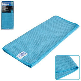 Салфетка микрофибра вафельная VRJ-4030WGL 40*30 см