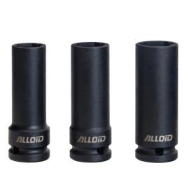 Alloid. Ударные головки для поврежденных болтов и гаек. 1/2" (17 /19 /21 мм)