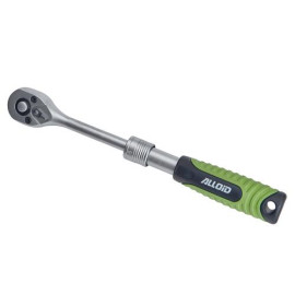 Alloid. Трещотка телескоп 1/4" 165-211 мм. 72 зубца.