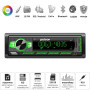 Автомагнитола Pulso-110511:RGB, USB, FM, RCA, LCD-дисплей, 4х50 Вт, управление по Bluetooth