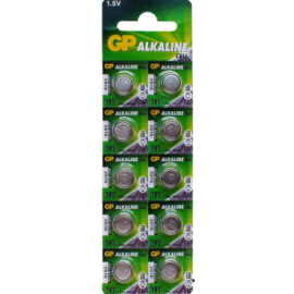 Батарейка GP ALKALINE щелочная 177 377 SR66 LR66 G4 (10 шт на блистере)