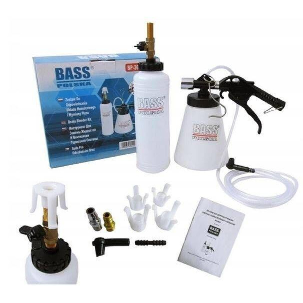 Комплект для перекачки и замены тормозной жидкости Bass Polska BP-3611