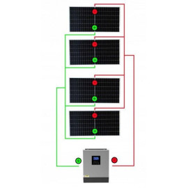 Сонячний фотоелектричний інвертор OFF-GRID PGF OG-5500 MPPT 5.5KW + WiFi