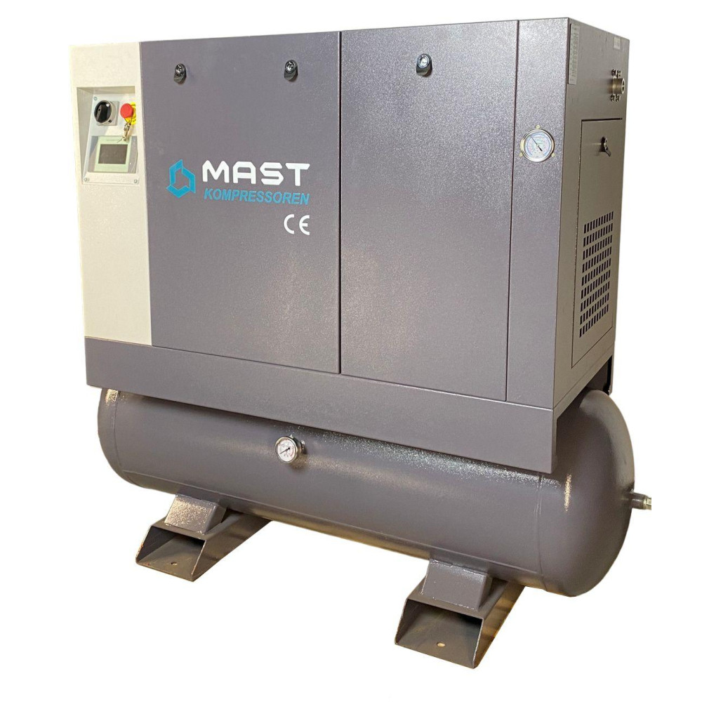 Винтовой компрессор Mast LZN-10 COMBO inverter (осушитель + ресивер 300 л)