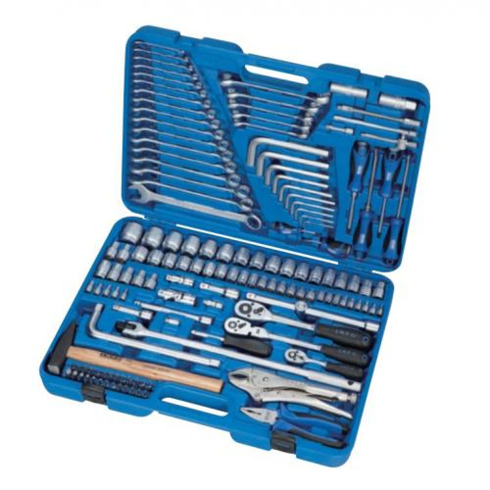 1/4", 3/8" и 1/2" Набор инструмента 12-гр. 142 пр. (INFO 61421-9 I)