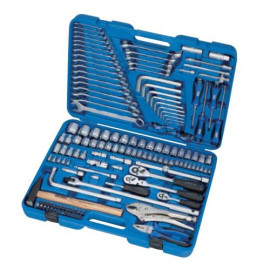 1/4", 3/8" и 1/2" Набор инструмента 12-гр. 142 пр. (INFO 61421-9 I)