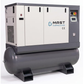 Винтовой компрессор Mast LZN-8 COMBO inverter (осушитель + ресивер 300 л, двигатель на постоянных магнитах)