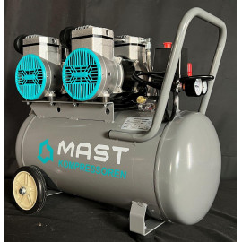 Безмасляний поршневий компресор Mast MOF1680/2x1500-50L