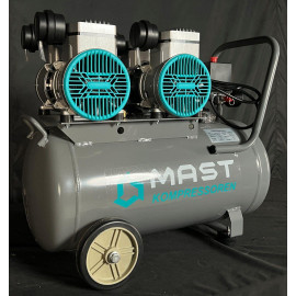 Безмасляний поршневий компресор Mast MOF1680/2x1500-50L