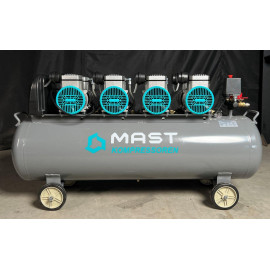 Безмасляний поршневий компресор Mast MOF1680/4x1500-160L