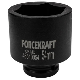 Гoлoвкa тopцeвa удapнa глибока 3/4" 54 мм (6-гр.) FORCEKRAFT FK-46510054