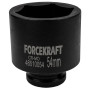 Гoлoвкa тopцeвa удapнa глибока 3/4" 54 мм (6-гр.) FORCEKRAFT FK-46510054