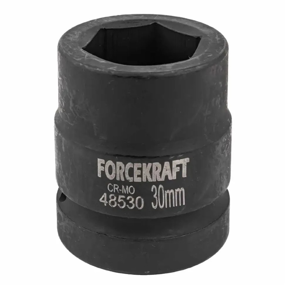 Головка торцева ударна 1" 30 мм (6-гр.) FORCEKRAFT FK-48530