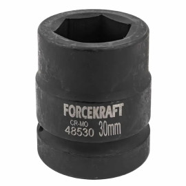 Головка торцева ударна 1" 30 мм (6-гр.) FORCEKRAFT FK-48530