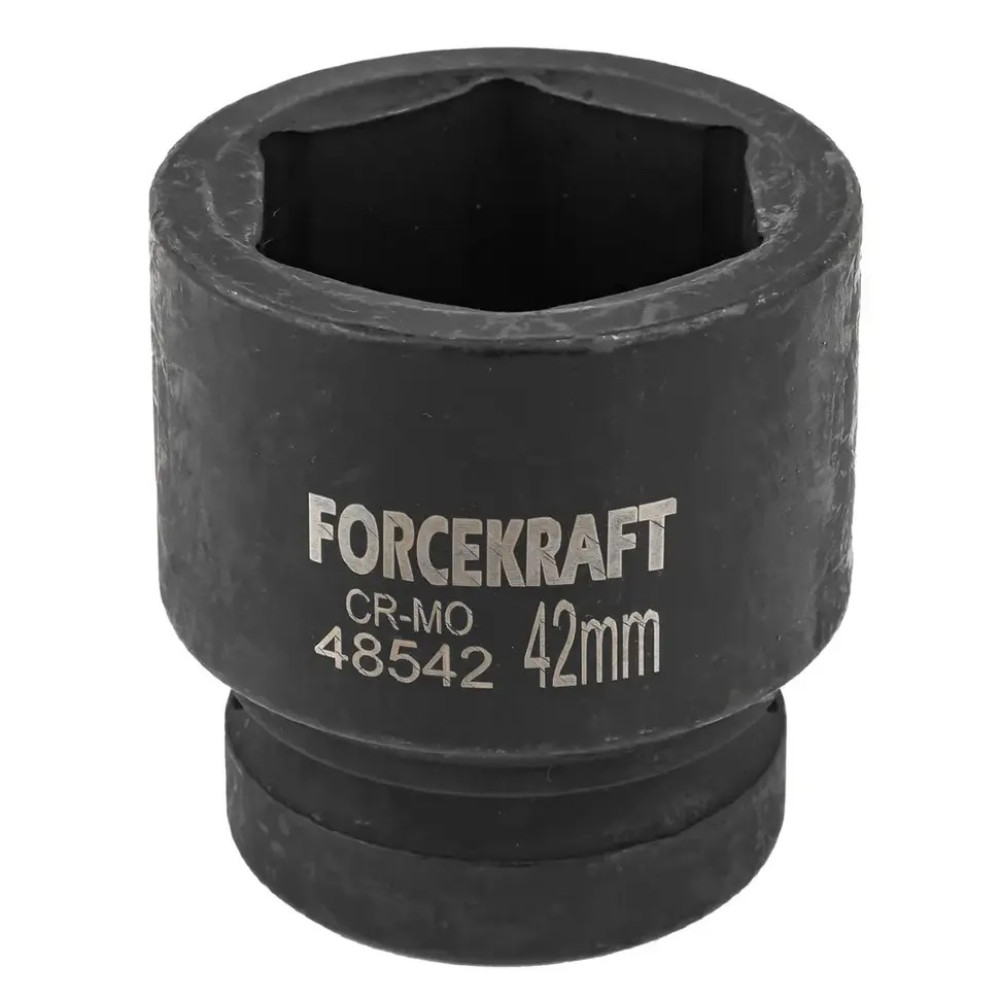 Головка торцева ударна 1" 42 мм (6-гр.) FORCEKRAFT FK-48542