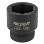 Головка торцева ударна 1" 42 мм (6-гр.) FORCEKRAFT FK-48542