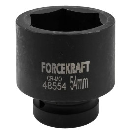 Головка торцева ударна 1" 54 мм (6-гр.) FORCEKRAFT FK-48554