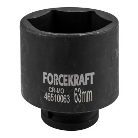 Головка торцева ударна глибока 3/4" 63 мм (6-гр.) FORCEKRAFT FK-46510063