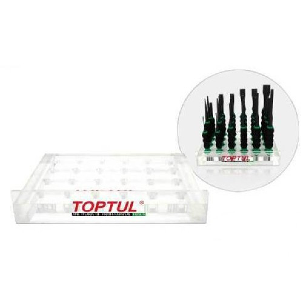 Полка выставочная для выколоток и зубил  TOPTUL TDAK2619
