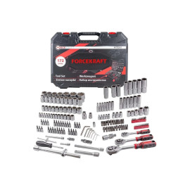 Набір інструментів 1/4", 3/8", 1/2" 172 пр. (4-32 мм) FORCEKRAFT FK-41723-5