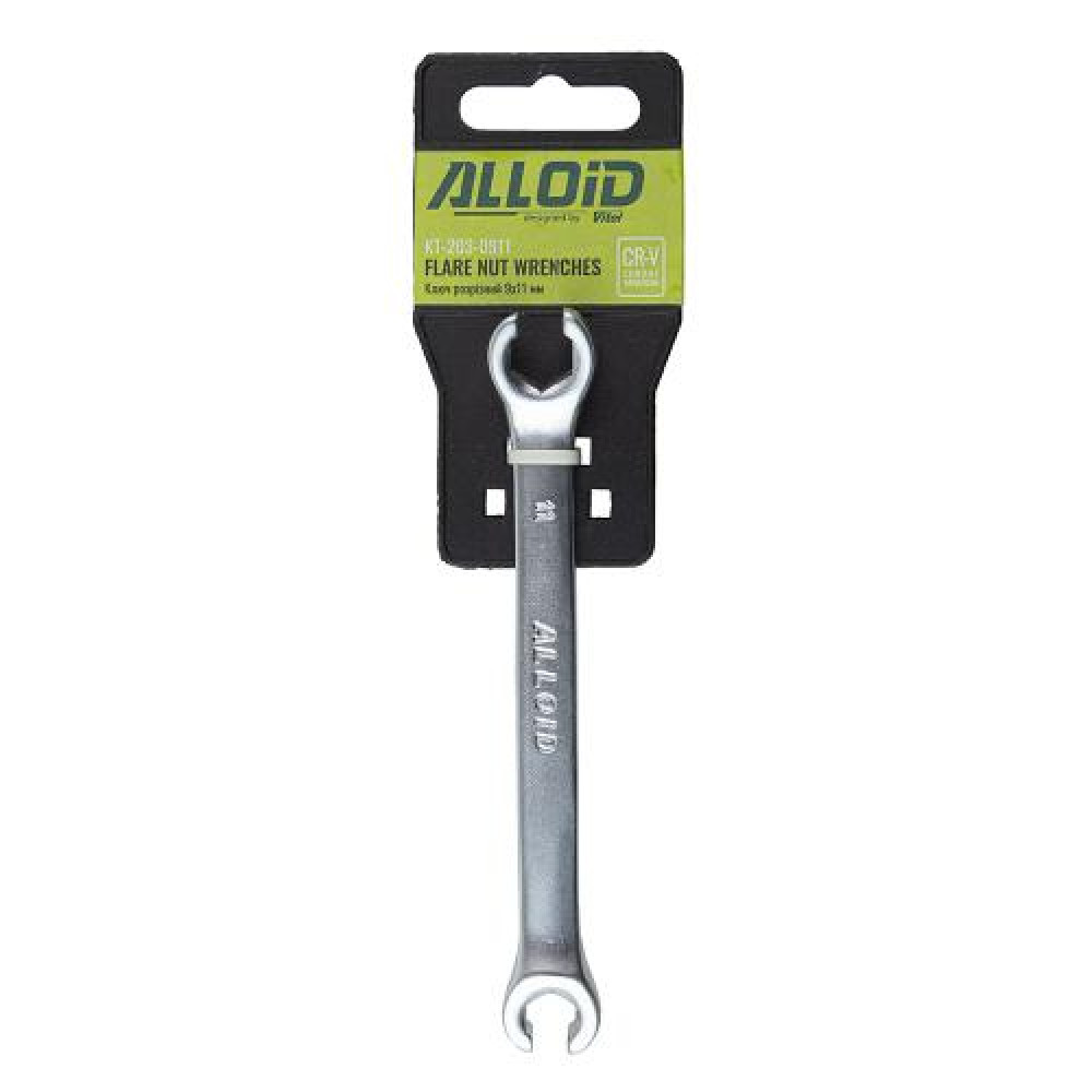 Alloid. Ключ разрезной  09х11 мм.