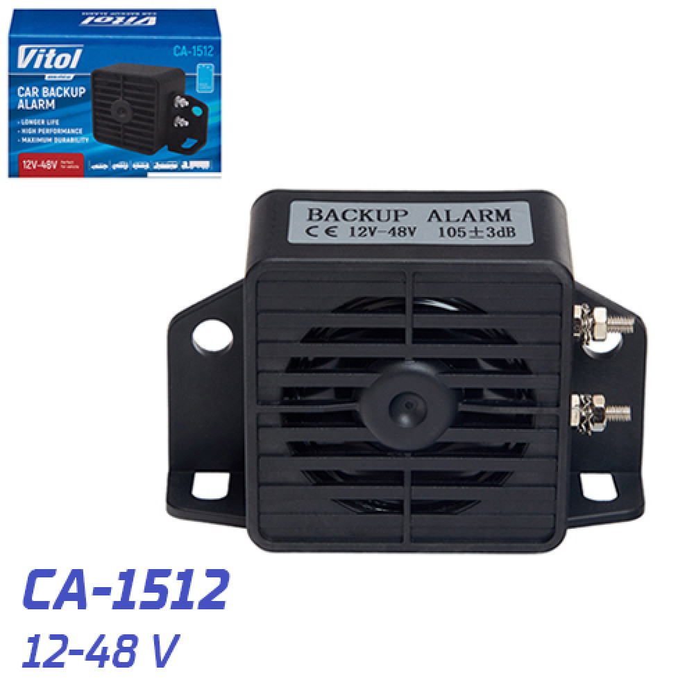 Сигнал заднего хода СА-1512/12V-48V/VITOL/"Bi-Bi"
