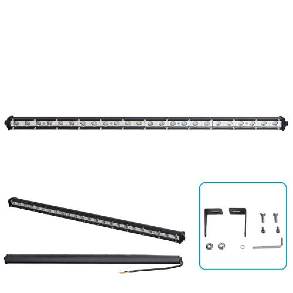 Фара рабочего света WLP-2453 SPOT 24Led*2W (670*17*47)10-30V/48W/2000K/6000K white/yellow/strobe