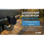 Защитный колпачок фаркопа «Голова кота» чёрный