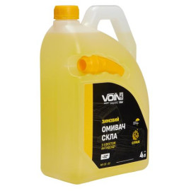 Омыватель стекол зимний VOIN "-22" 4л  Citrus с эфектом антидождя