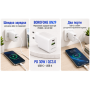 Сетевое зарядное устройство BOROFONE BN29 PD30W+QC3.0 18W White