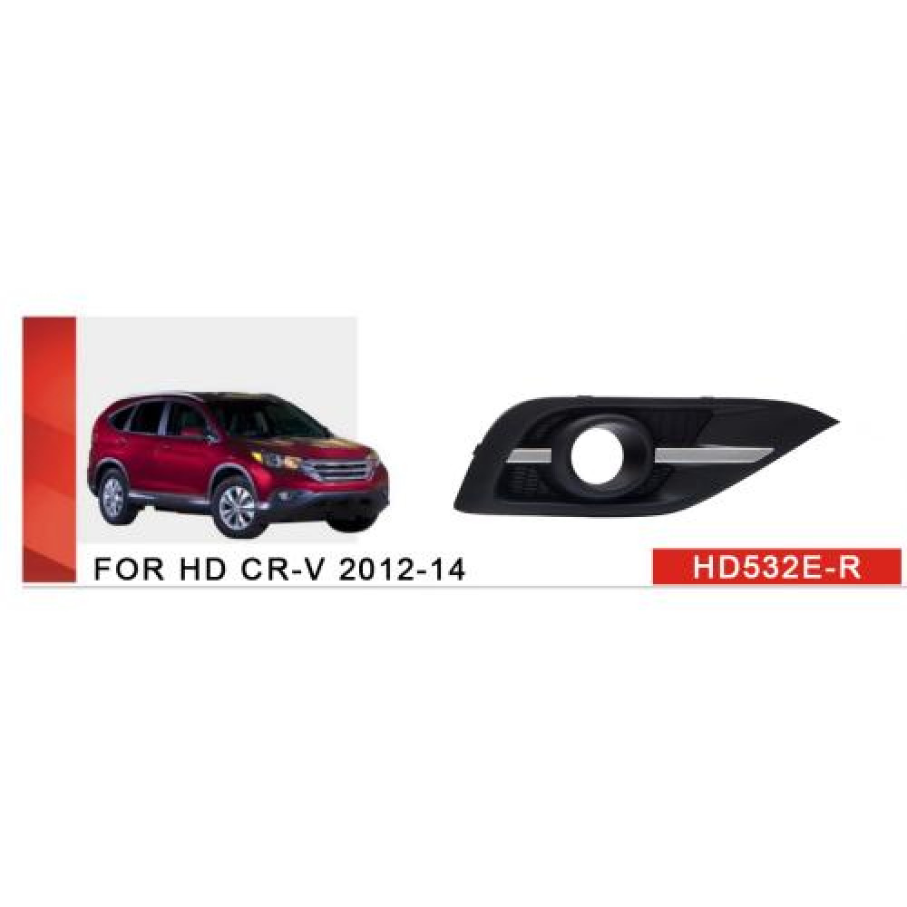 Накладка доп. фары Honda CR-V/2012-14/HD-532-1-R/Правая