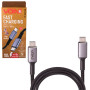 Кабель VOIN VP-3501C B Type C - Type C 5А/20V, QC4.0/PD 1m, black (быстрая зарядка/передача данных)