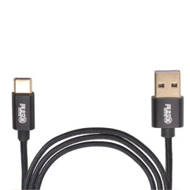 Кабель  VOIN CC-1101C BK USB - Type C 5А, 1m, black (супер быстрая зарядка/передача данных)