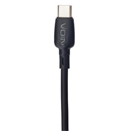 Кабель  VOIN CC-1201C USB - Type C 100W 1m, Black (быстрая зарядка/передача данных)