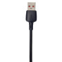 Кабель  VOIN CC-1201C USB - Type C 100W 1m, Black (быстрая зарядка/передача данных)