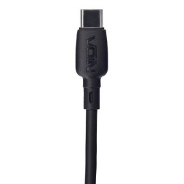 Кабель  VOIN CC-1202C Type C - Type C 60W 1m, black (быстрая зарядка/передача данных)