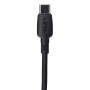 Кабель  VOIN CC-1202C Type C - Type C 60W 1m, black (быстрая зарядка/передача данных)